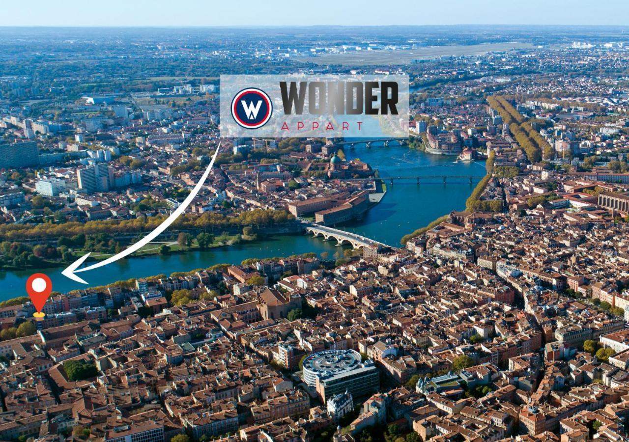 403 - Wonder Appart' - Vue Sur Garonne - Toulouse Exterior photo